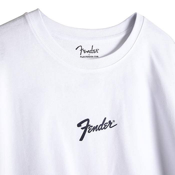 FENDER® The Three Little Pigs Loose Beyaz T-Shirt